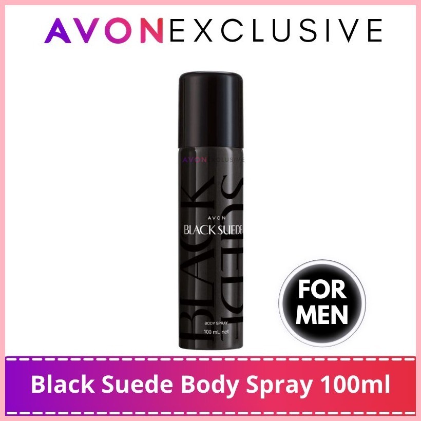 AVON Black Suede Classic Body Spray for Men 120mL / Perfume Cologne ...