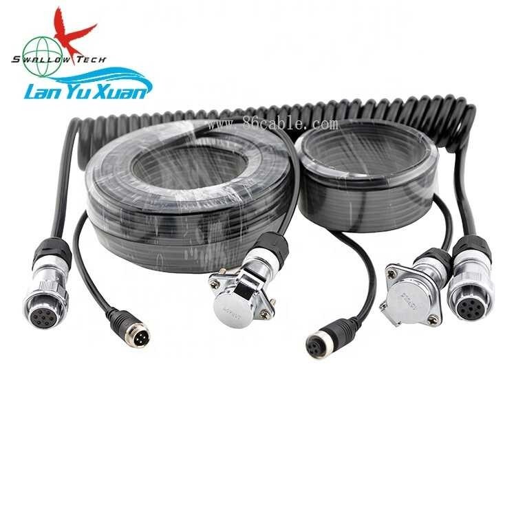 Heavy Duty Vehicle Backup Sensors 5Pin Conector Trailer Coil Cable ...