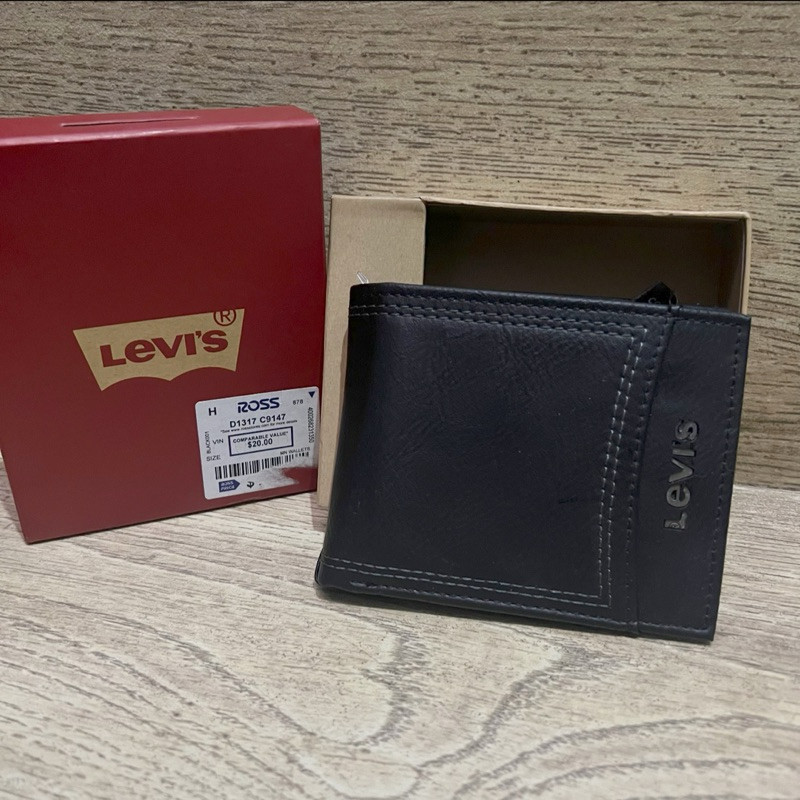 Levis Wallet 31LP220115 Black Wallet (New) | Shopee Philippines