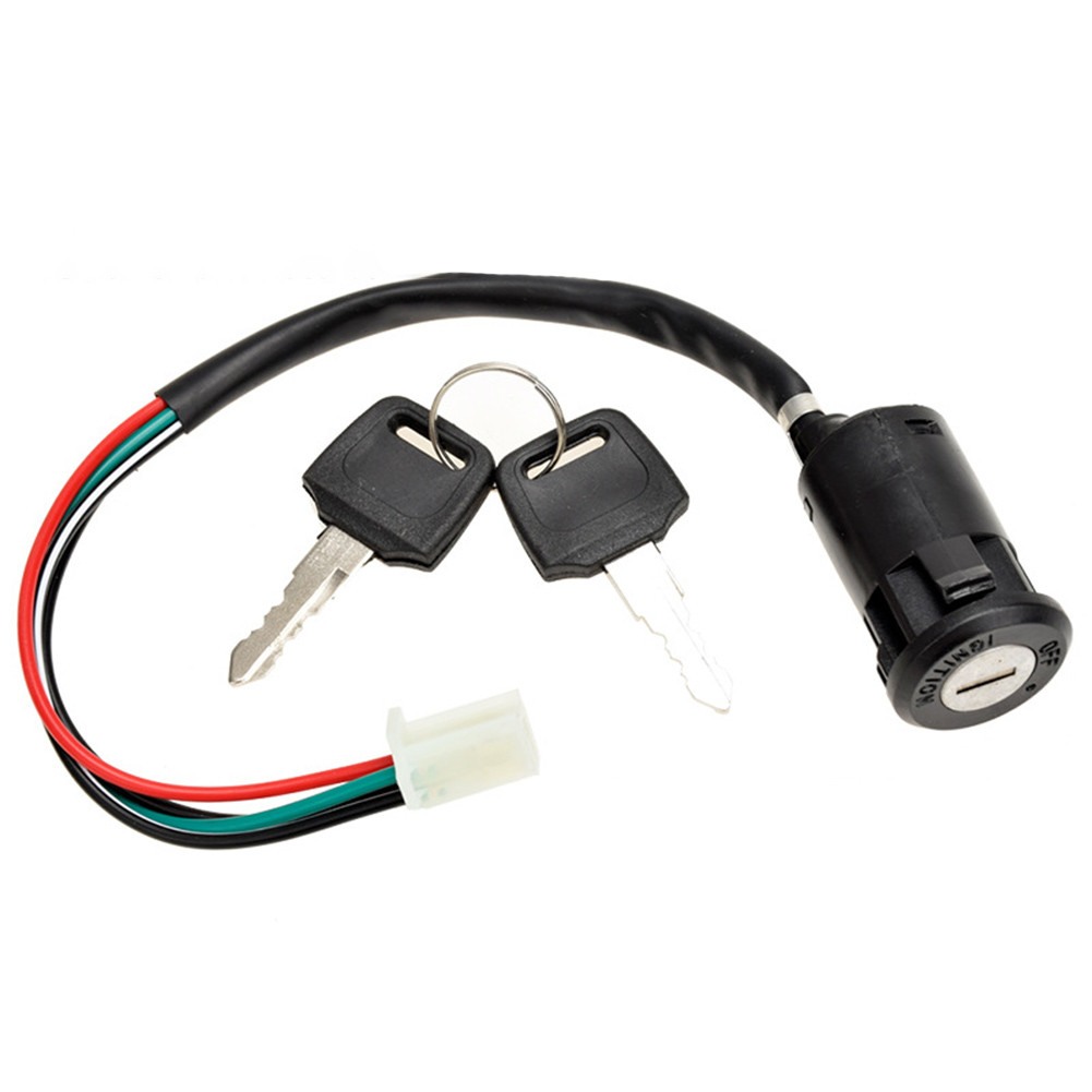 Interruttore Per Taotao 110cc Ignition Switch Key Switch In UTV GO Kart ATV 5 PIN Wire Start On Interruttore Accensione Go Kart