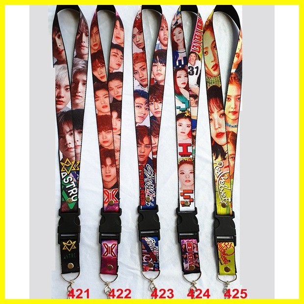 red velvet astro x1 stray kids kpop lanyard id lace collections ...