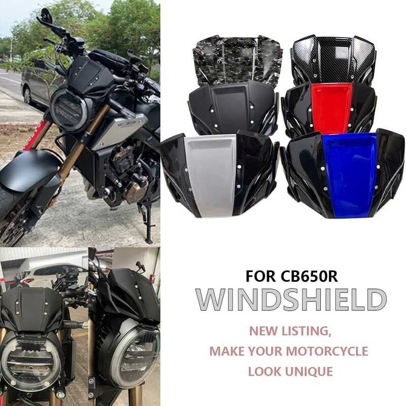 Windschutzscheibe Für CB650R 2019-2023 - Blaue Windscreen Für Motorrad