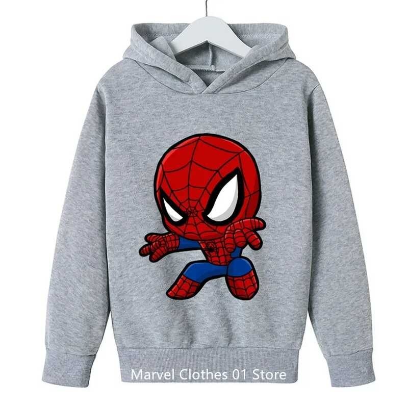 Babaeng Spiderman Hoodie Girls Clothes Baby Boys Clothes Warm Pikachu Sweatshirt Children Top Shopee Philippines
