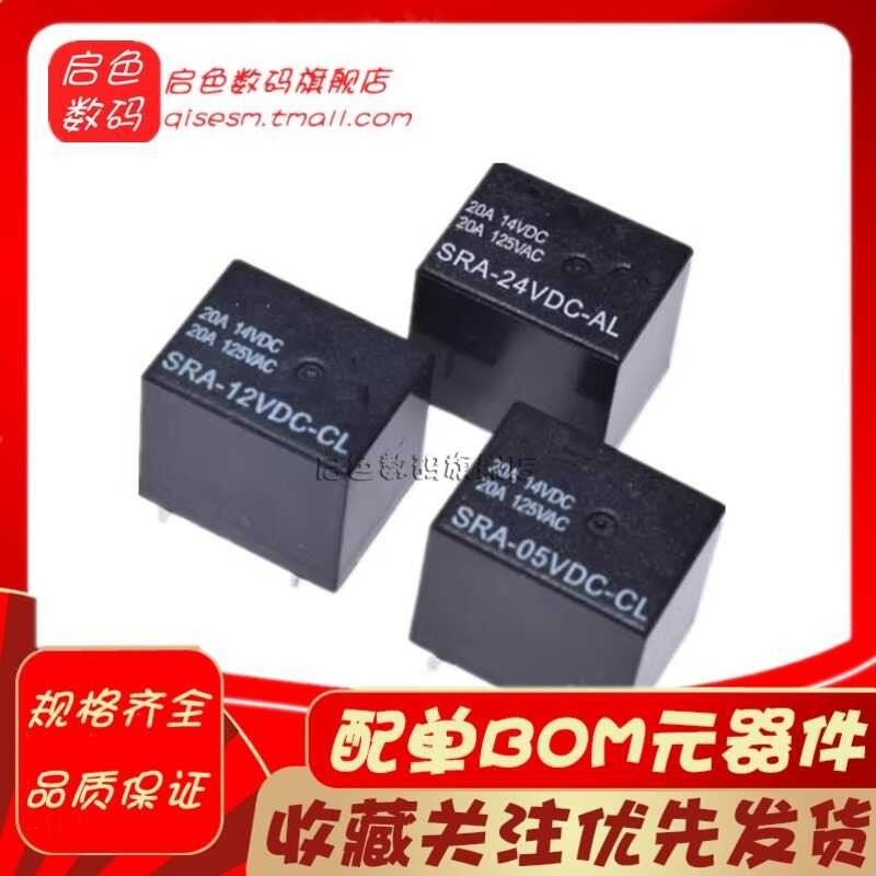 Start color relay sra- 05 V 12 V 24 vdc-al-cl 4 -pin 5 -pin t 74 20 a ...