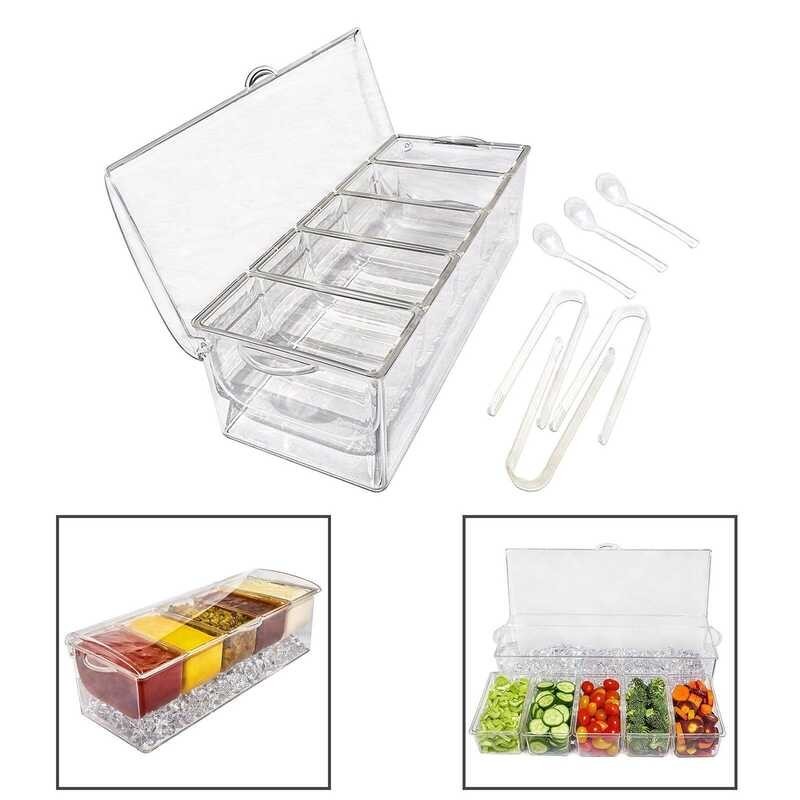 Food Oshhni Cold Buffet Acrylic May Spoons At Clips Appetizer Na ...