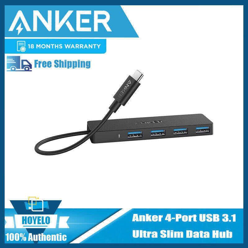 Anker Hub USB 3.0 4 Porte | Ultra Slim E Portatile | Espansore Nero Per PC, Laptop, Accessori - 3