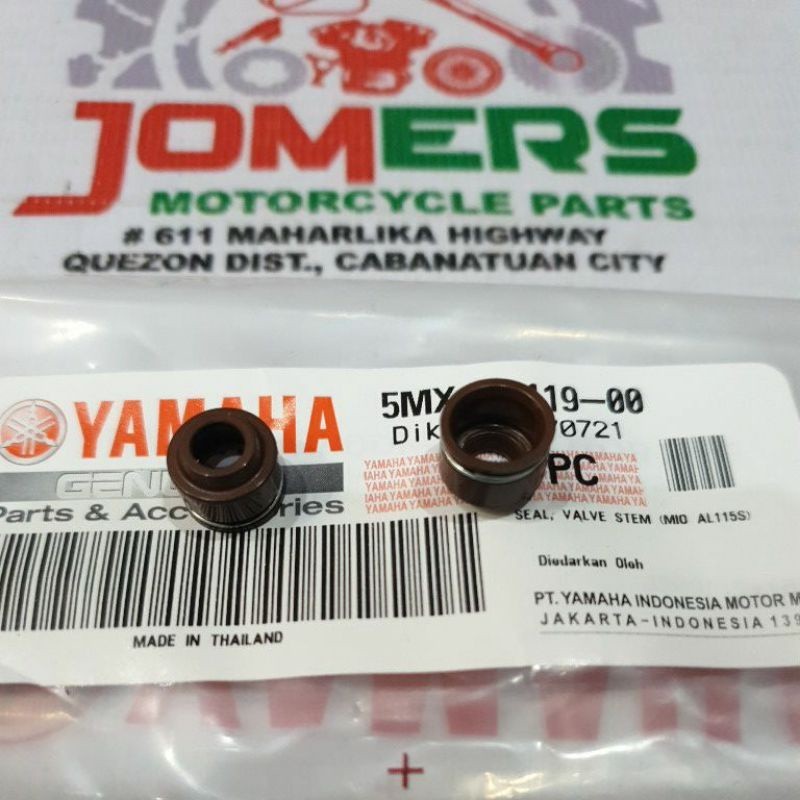 Mio MX 125 / SPORTY / SOUL / AMORE / SMILEY ( 2 pcs ) VALVE SEAL STEM