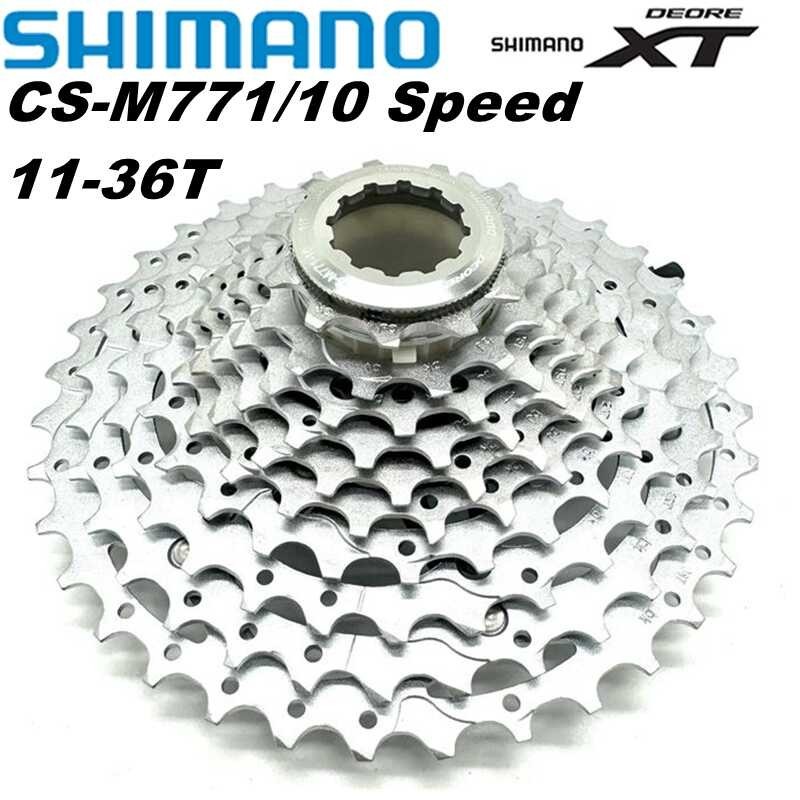 SHIMANO M77110 10 Speed DEORE XT Cassette Sprocket CsM771 Mtb Bike