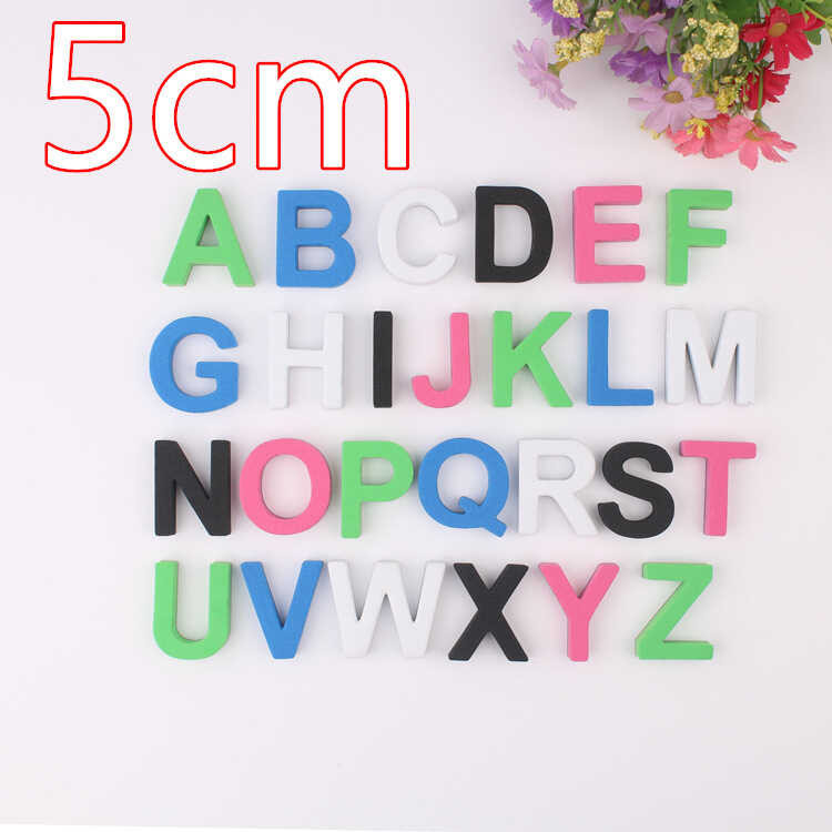 Refrigerator Letter Eva Letter Uppercase Color Multiple Sizes