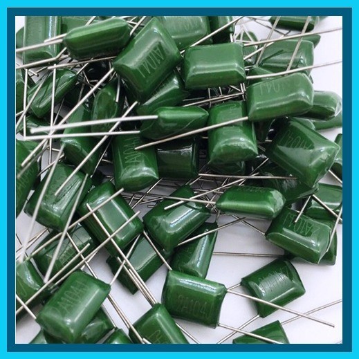 10 Pcs) Mylar Capacitor 2A104J for mic input anti feedback | Shopee ...