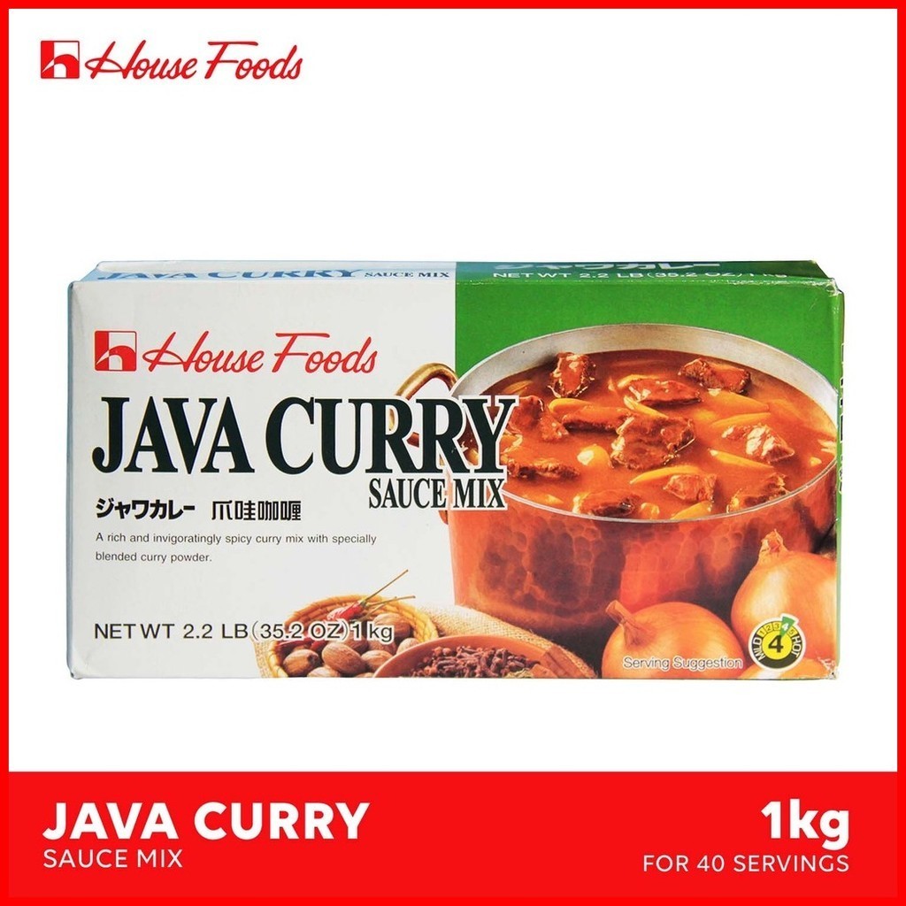 § ♨ House Foods Java Japanese Curry Sauce Mix Food Service 1kg | Shopee ...