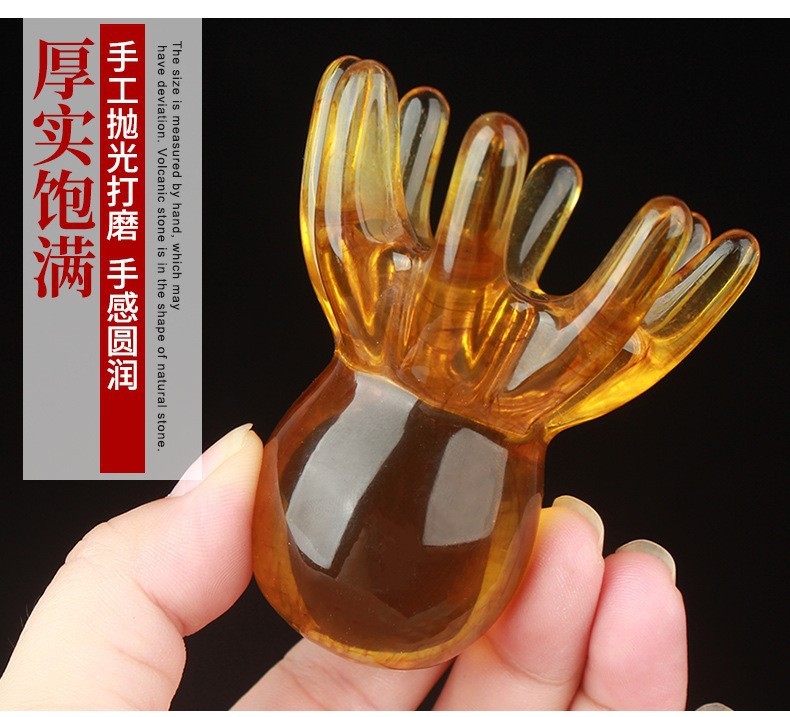 Scalp Acupoint Hair Treatment Comb Octopus Portable Large Wide-Tooth ...