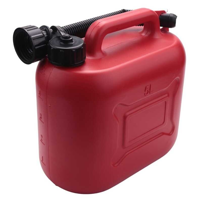 © 5L Car Fuel Tank Maaaring Ipaalam Ang Plastic Petrol Gas Container ...