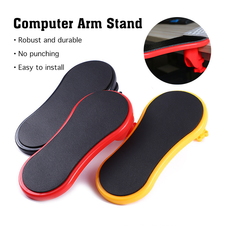 Computer Table Arm Support Mouse Pads Rotating Computer Hand Armrest ...