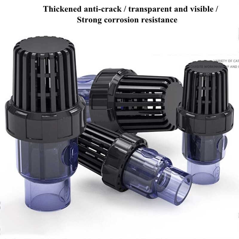 유 I.D 25~63Mm UPVC Bottom Check Vae Garden Irrigation Pipe Connector ...