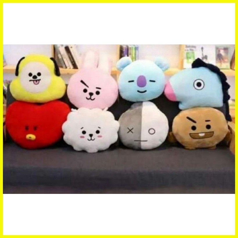 ஐ KPOP BTS BT21 Head Pillow K-Pop BT21 K Pop BT21 Pillow | Shopee ...