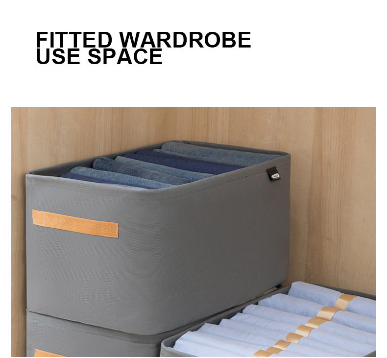 Foldable Clothes Organizer Storage Box for Shirts and Toys lagayan ng ...
