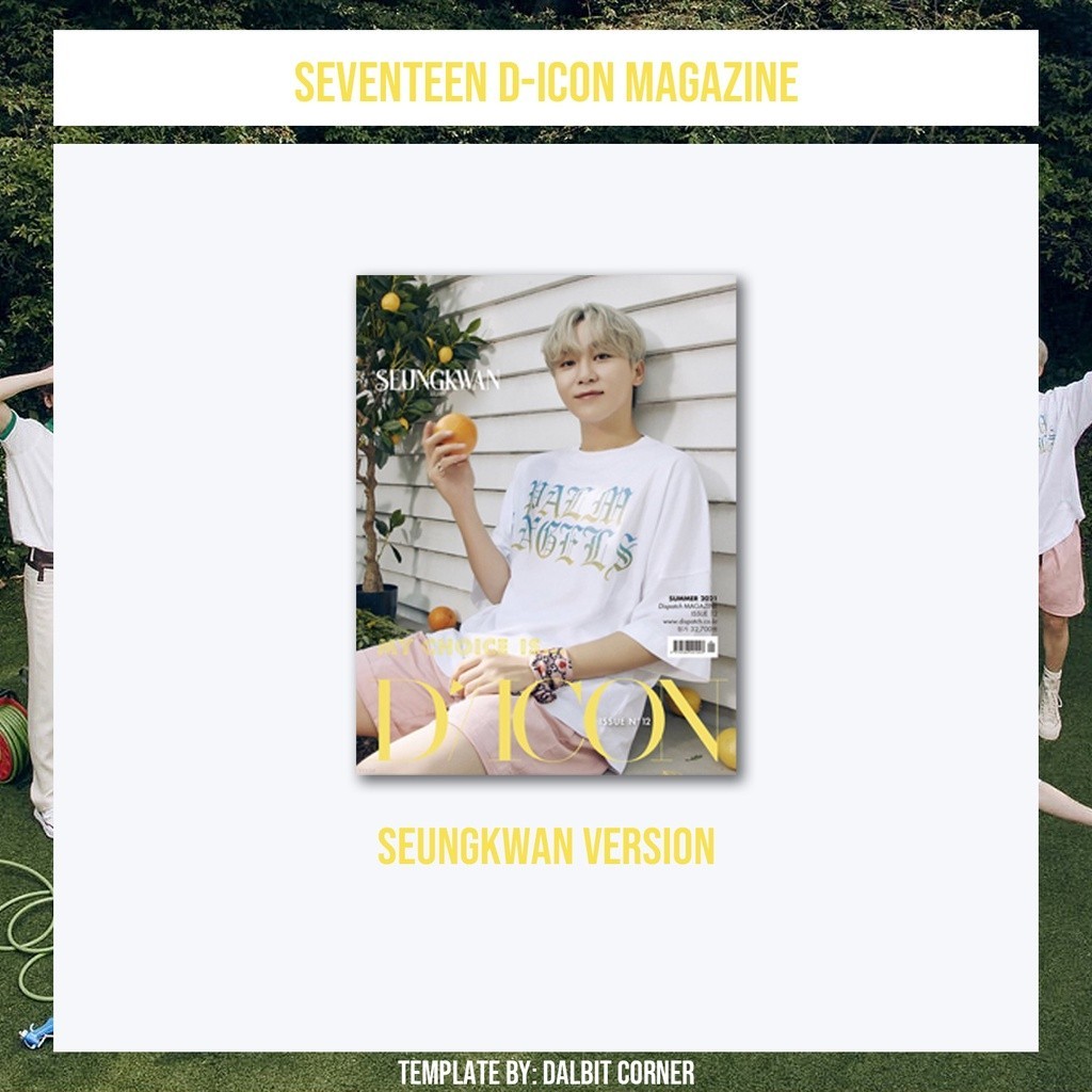 D ICON ISSUE N°12 SEUNGKWAN come, SUMMER 2021 