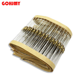 100PCS 1/4W Carbon Film Resistors 5% 1R-10M 10R 47R 100R 220R 1K 10K ...