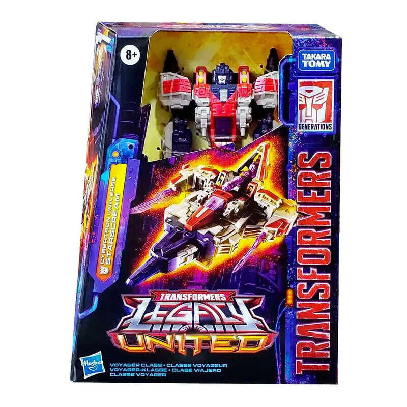 Transformers Legacy United Starscream Action-Figur - 17,5cm Verstellbarer Decepticon