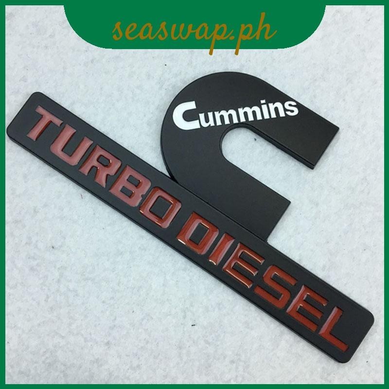 Cummins Turbo Diesel 2500 3500 Decals Nameplates Emblems Mopar Dodge ...