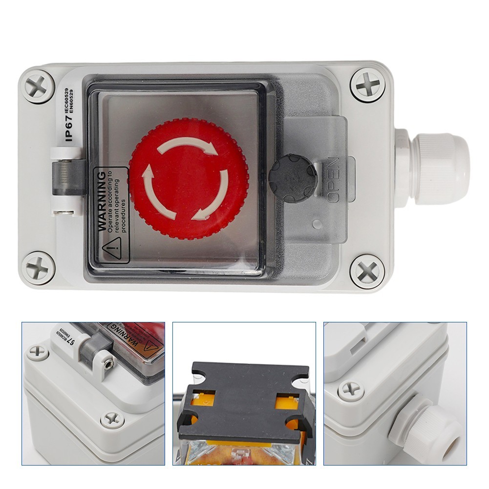 FSFO_Estop Switches with Box e-Stop Box Stop Push Button Switch With ...