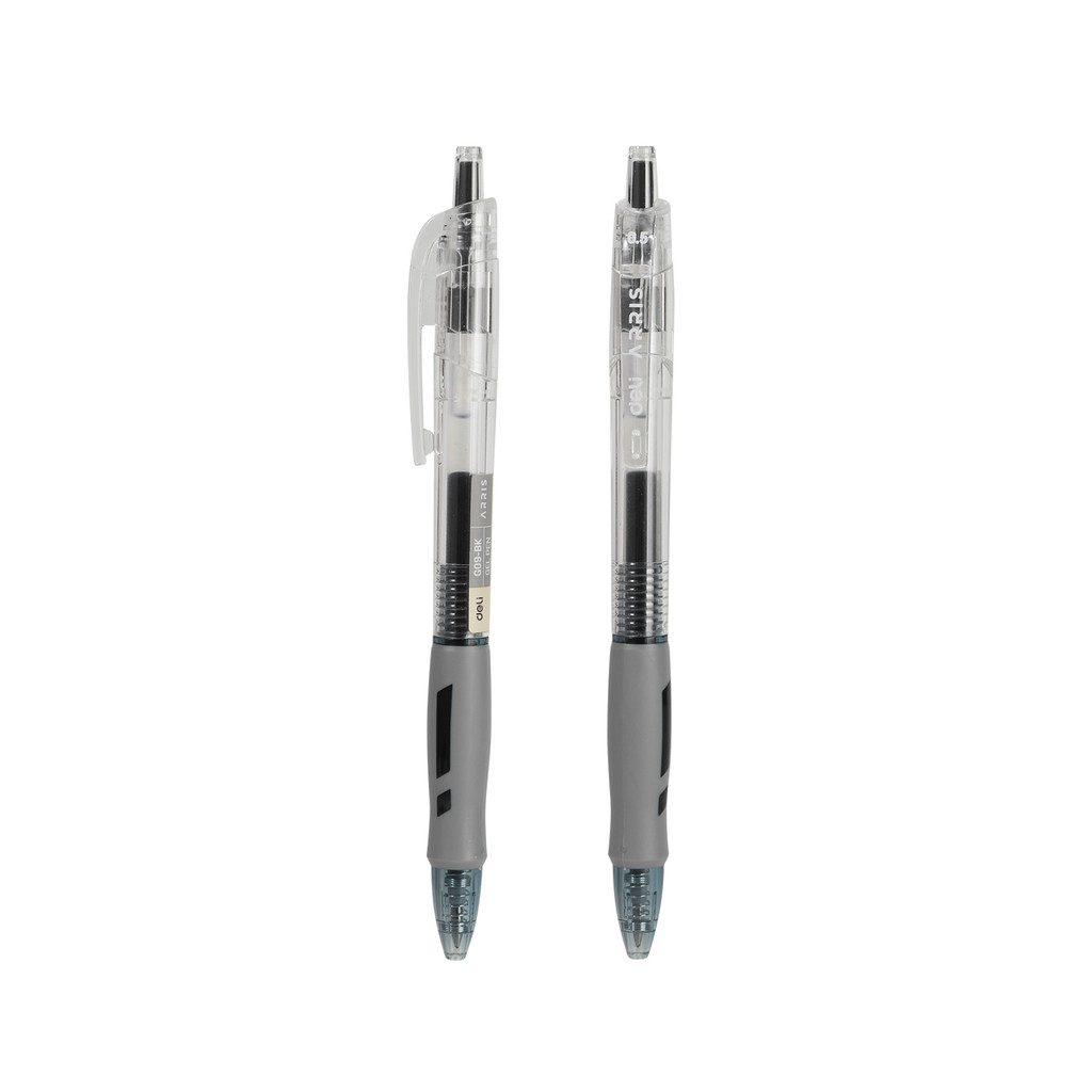 Deli Gel Pen 0.5mm EG09 12PCS Press Sign Pens Student Writing ...