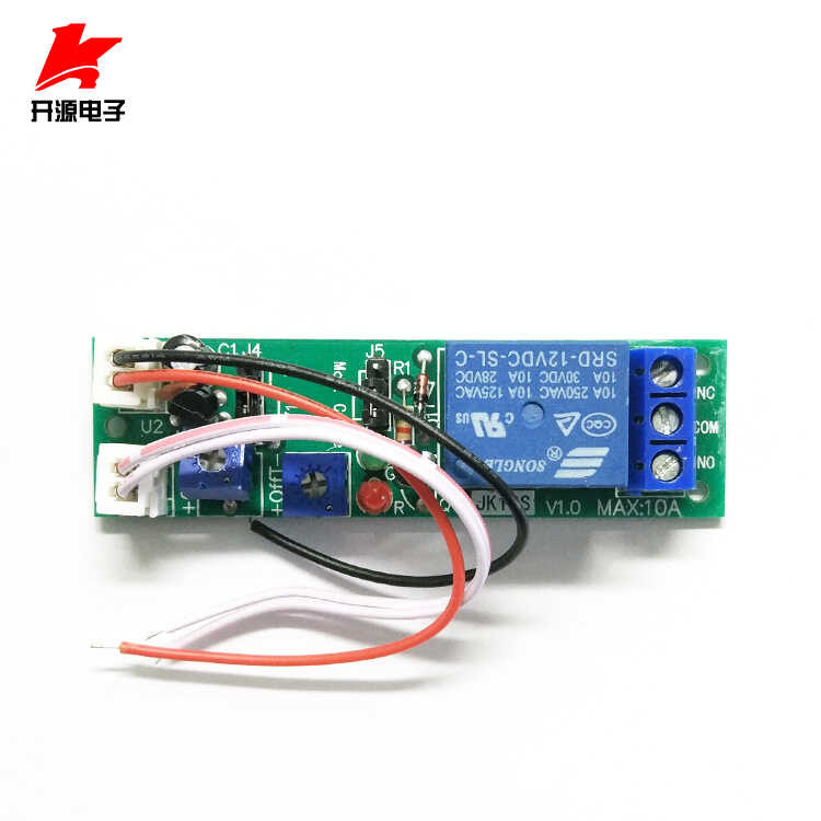 The 12 V switch cycle turning / off delay in the eternal cycle relay ...