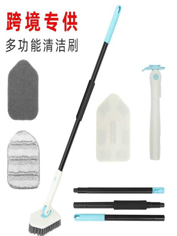 New four one long-winded cleaning, on the floor, tile toilet, sponge ...
