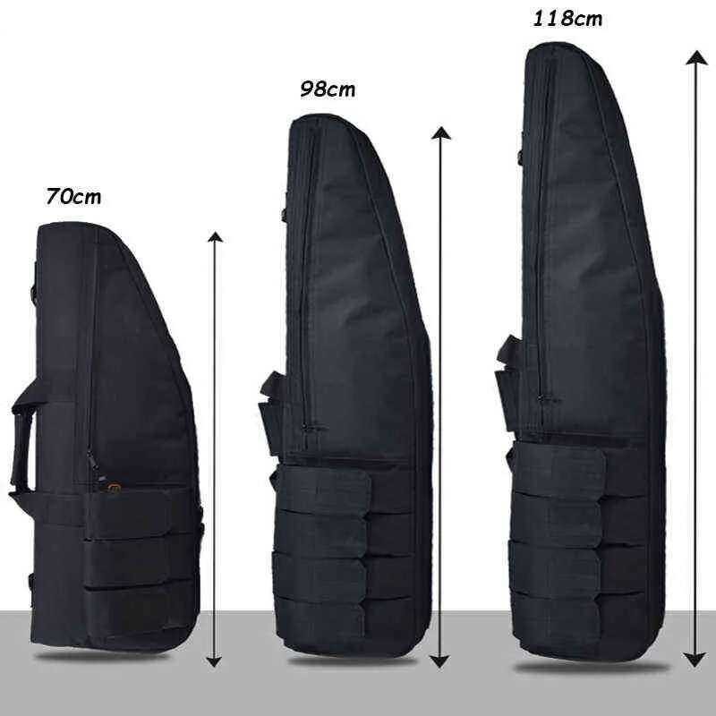 70 98 118Cm Tactical Gun Molle Bag Heavy Duty Rifle Case Gun Carry ...
