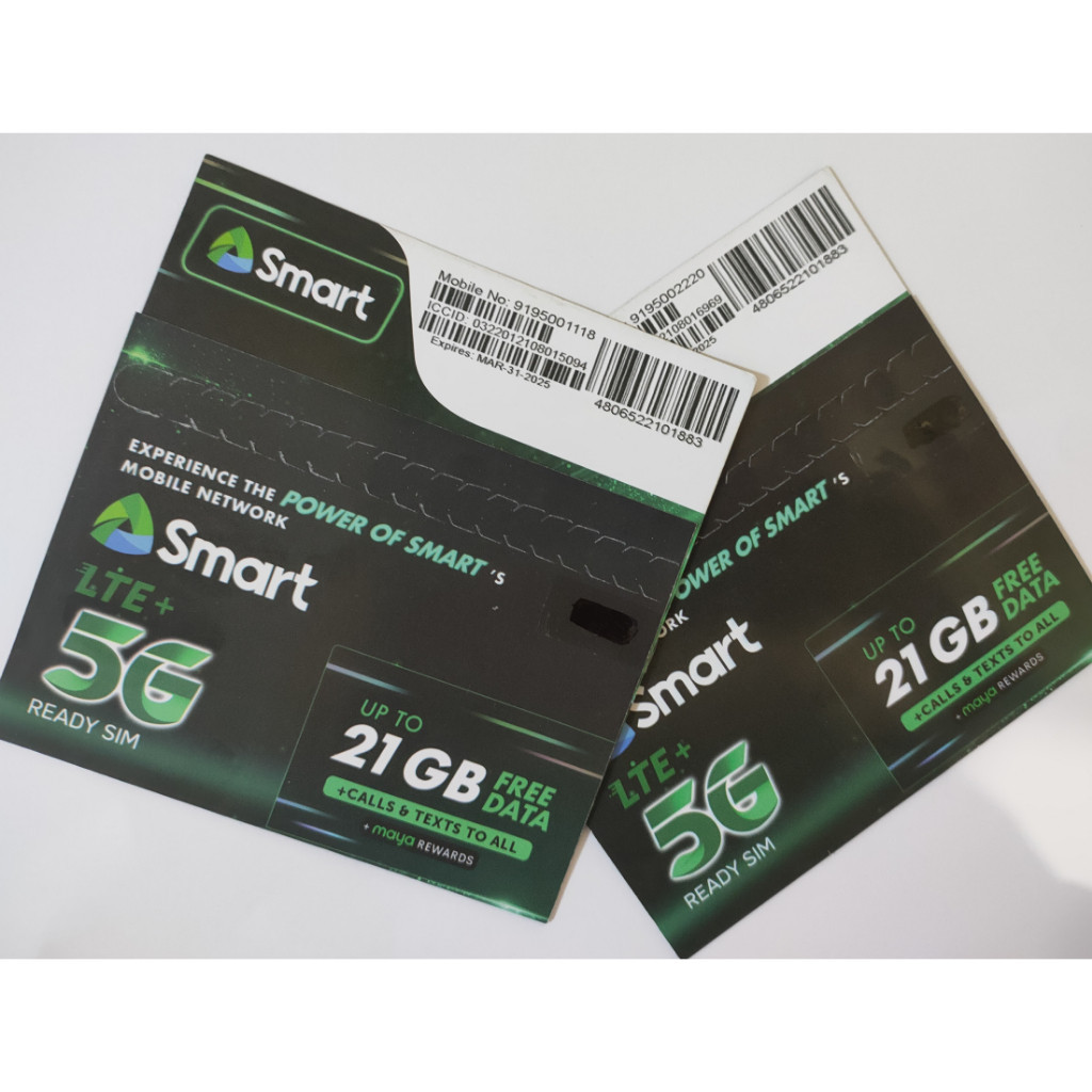 Smart5G Special Number Vanity Tricut SIM Card Unique Eternity Luck ...