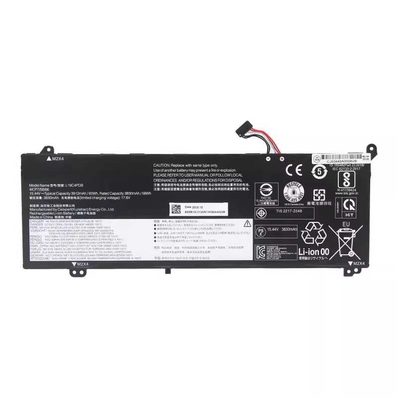 ANTIEE L19C4PDB L19M4PDB L20M4PDB Laptop Batterie