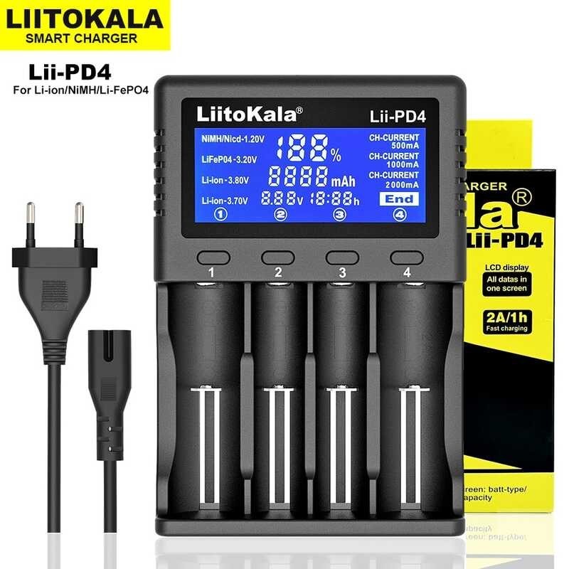 Lii-pd4 & Liitokala Lii-500 Lii-pd2 Lii-402 Lcd Display Universal Smart 