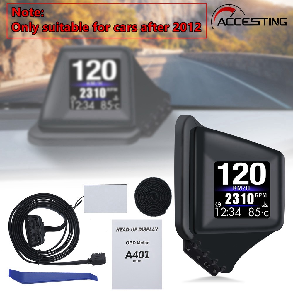 HD Display Screen BeiDou GPS Altitude Date Speedometer Car Head Up ...