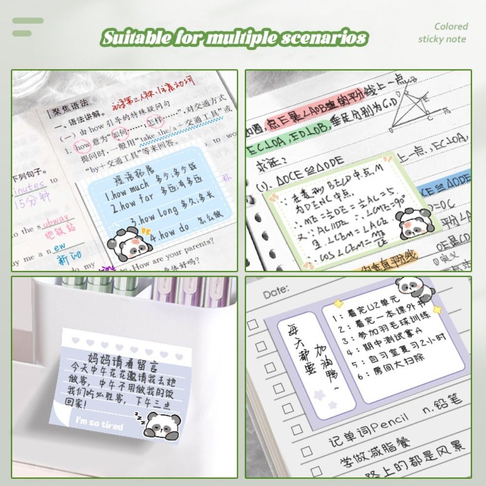 Multifunctional Pull-out Type Sticky Notes Full Adhesive DIY Labels ...
