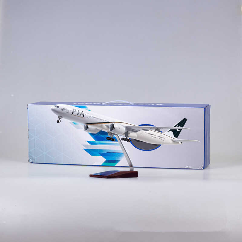 1/150 Scale Model Diecast Resin Airplane Boeing B777 Pakistan PIA ...