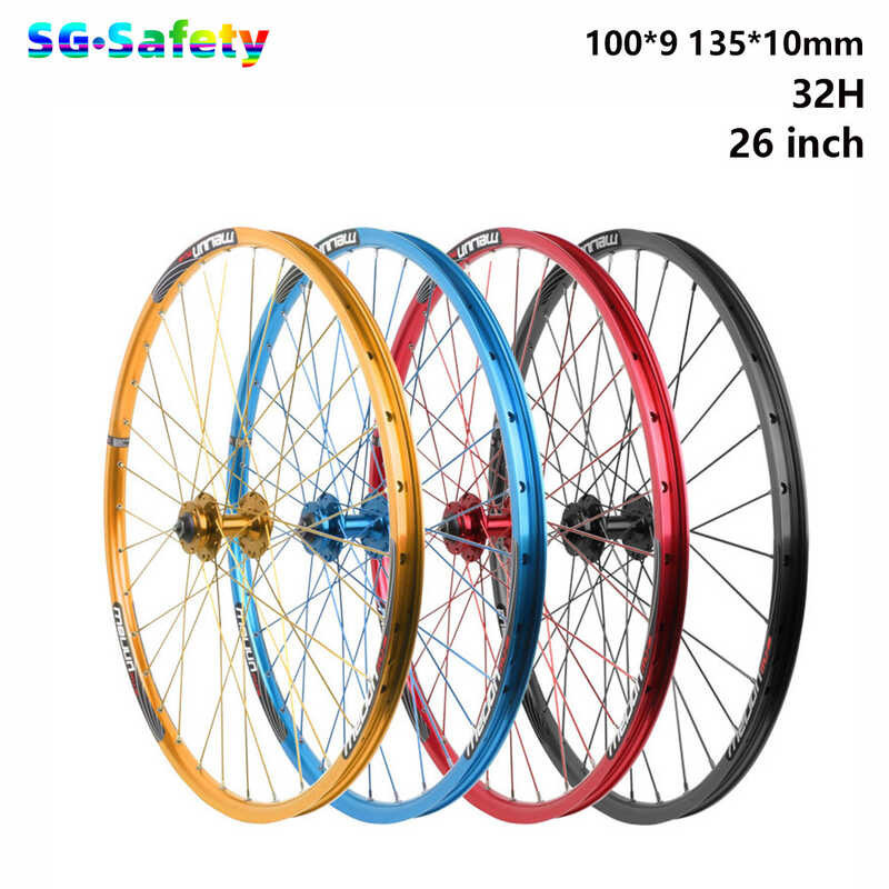 Mountain 26 Pulgada Bike Wheel Set MTB Disc Brake Wheelset Aluminum ...