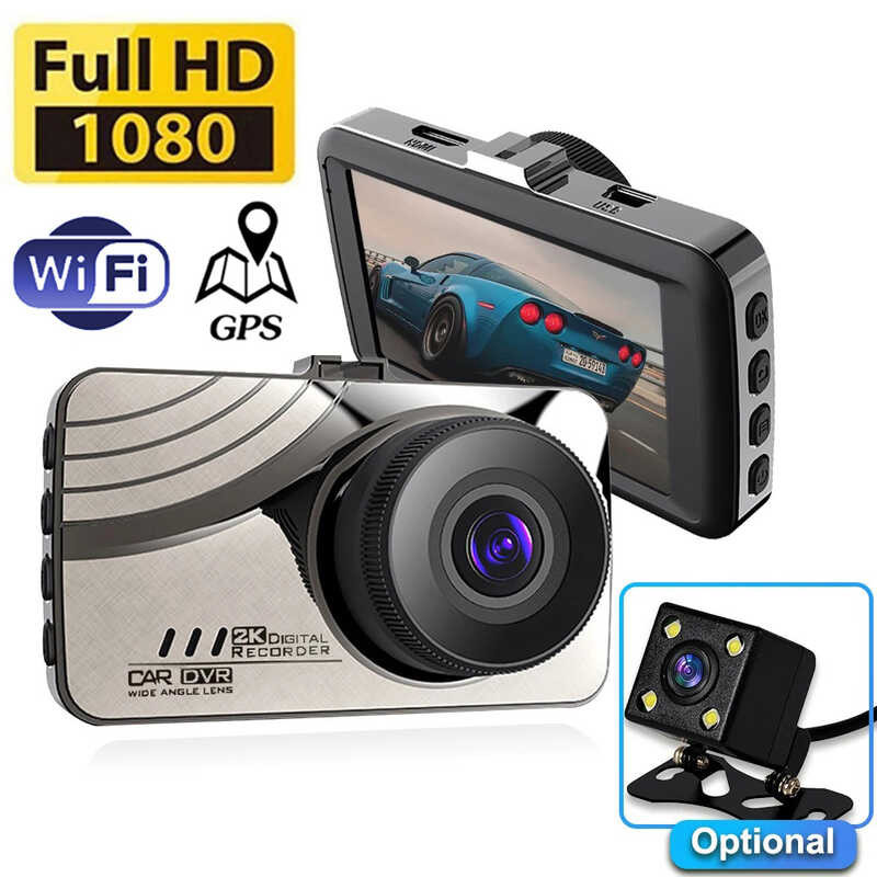 Wifi GPS DVR 1080P Dash Cam Vehicle Camera Night Vision Drive Video ...