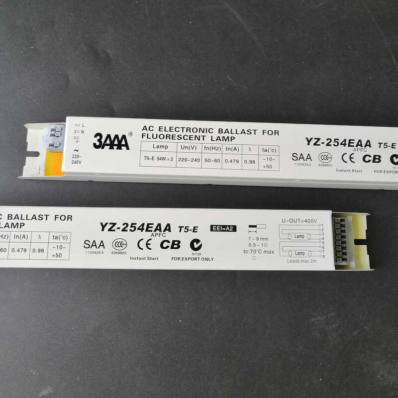 3AAA YZ-158EAA 220-240 V 55/58 W elektronisch voorschakelapparaat T8/TC-L fluorescerende elektronische voorschakelapparaten met buitengewone State Protection
