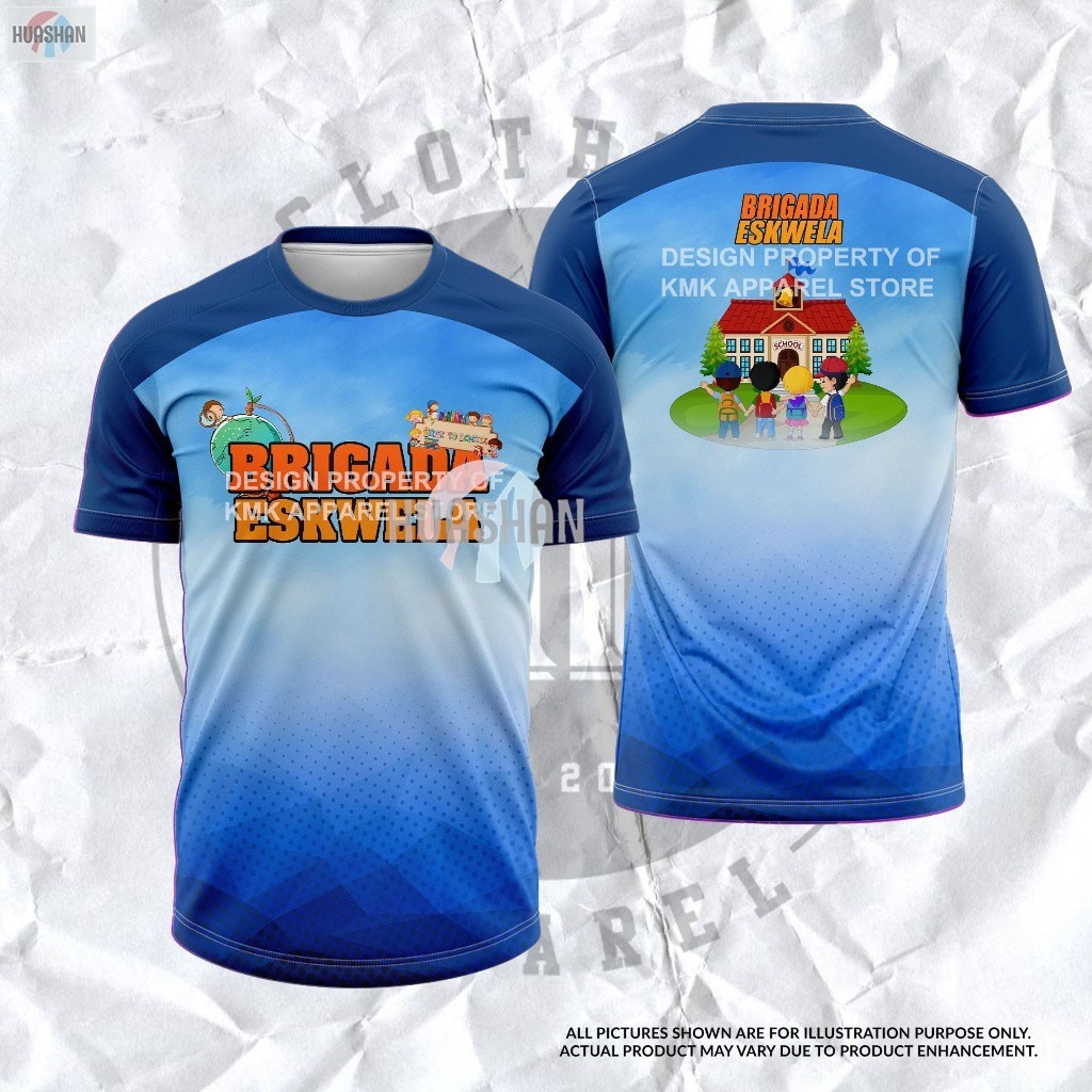 Brigada Eskwela New Design Full Sublimation 3D T-Shirt Summer Short ...