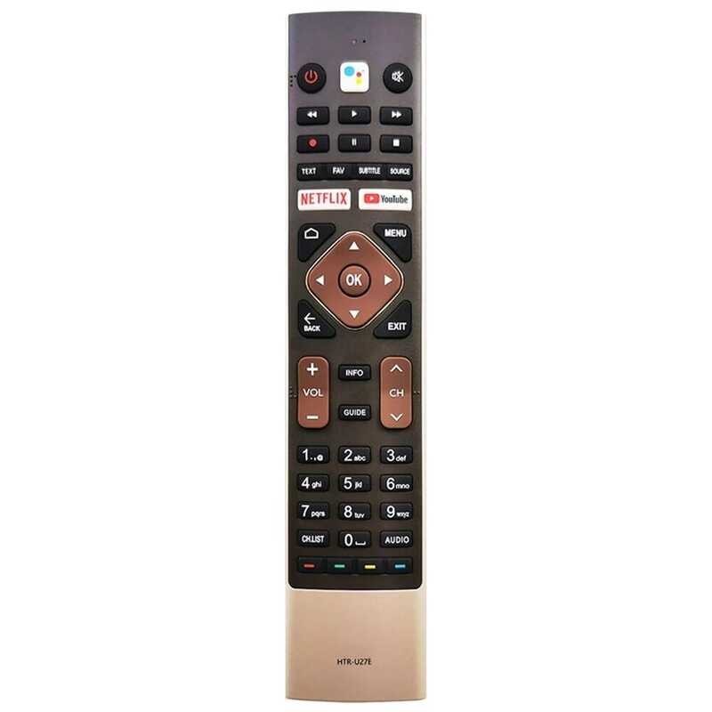 Haier Android Smart TV Remote Control Htr-U27e Htr-U27a Compatible With ...
