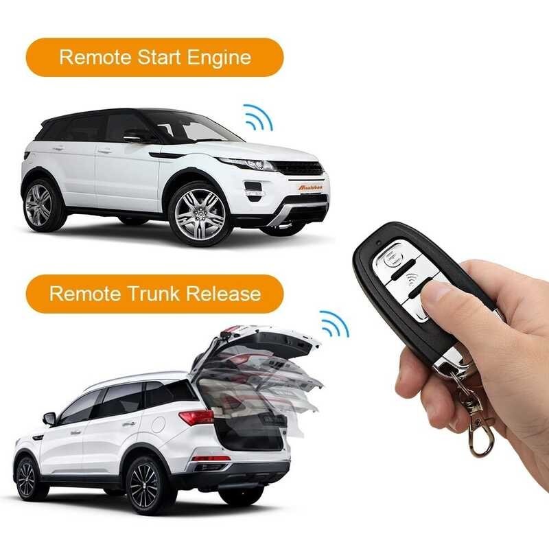 Sa Manlubao D7-F Siren Universal 12V Anti-Theft Vibration Button Push ...