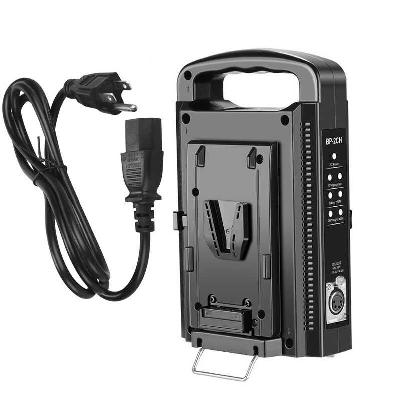 V Lock Mount Battery Plate V Battery Adapter With D-TAP/P Tap/DC/USB Power Output