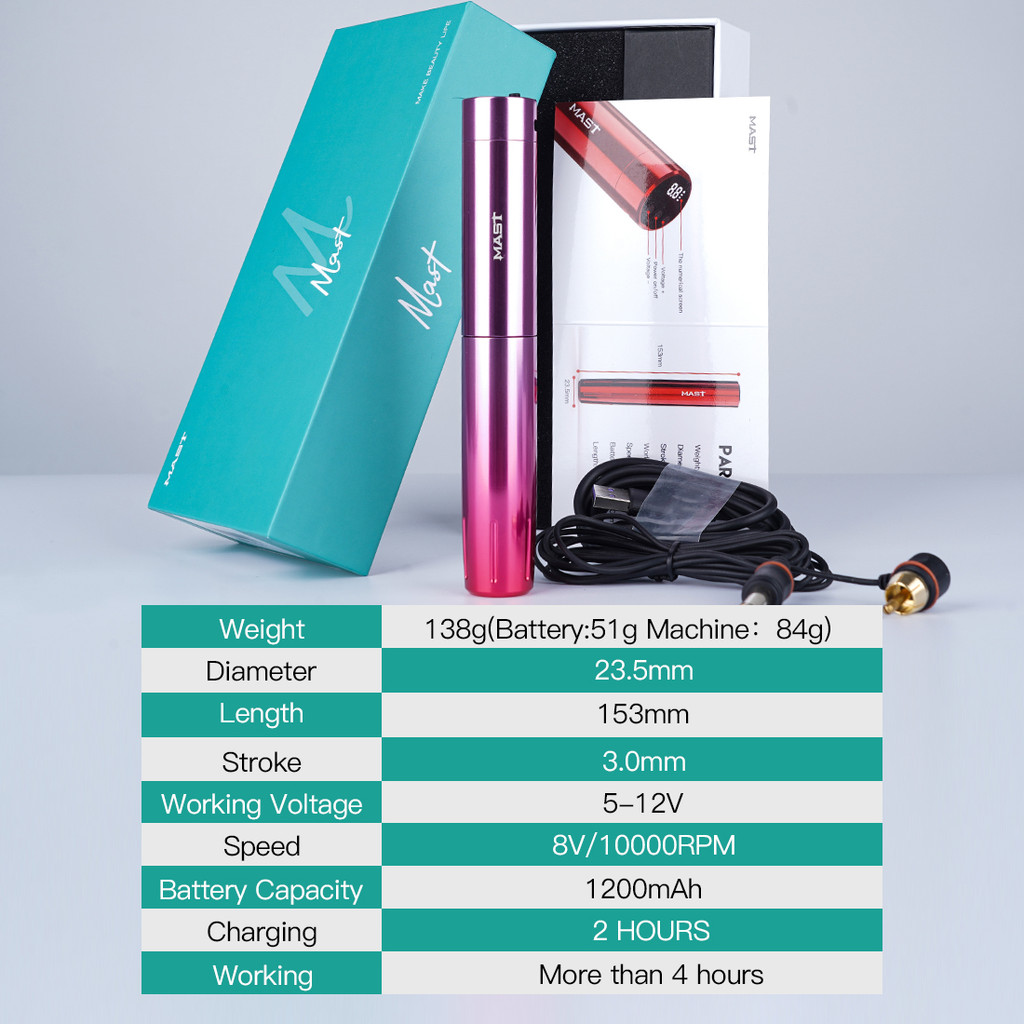 Dragonhawk Mast Tour Y22 Wired/Wireless Rotary Machine with 3.0mm ...