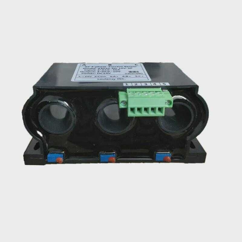 200A three-phase current sensor transmitter transformer 0-400A AC ...