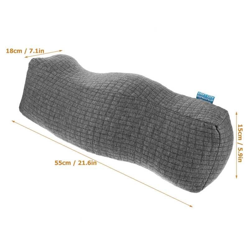 Recer Leg Sofa Footrest Ergonomic Foot Rest Cushion Half Moon Bolster ...