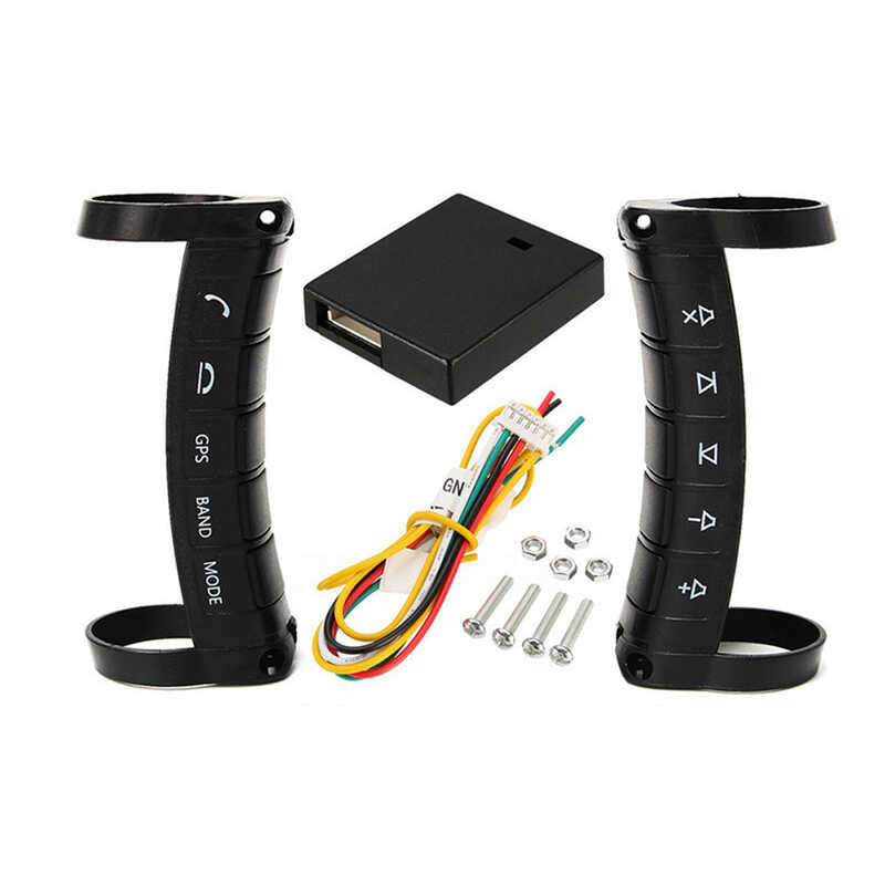 10 Keys Control Wireless Steering Wheel Controller Button Remote ...