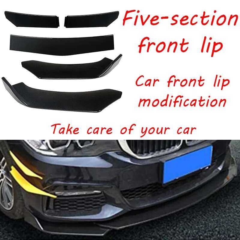 For Car Design 5Pcs FRONT SPOILER LIP ALL CARS Compatible Bumper Lip ...