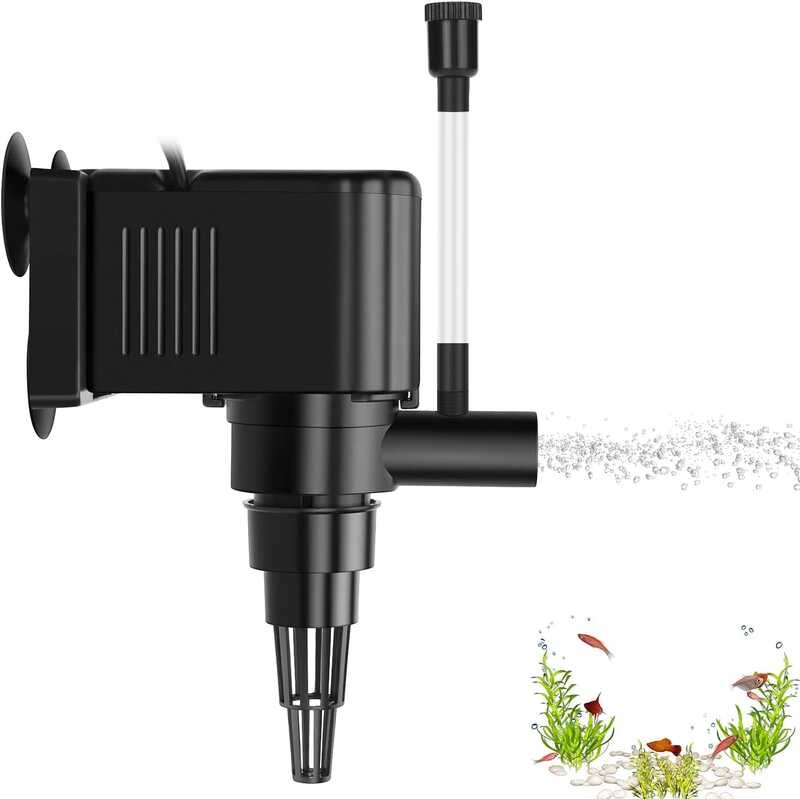 Picture Idea: Aquarium Powerhead Aquamiracle Circulating Water Pump 135 Gph For 10