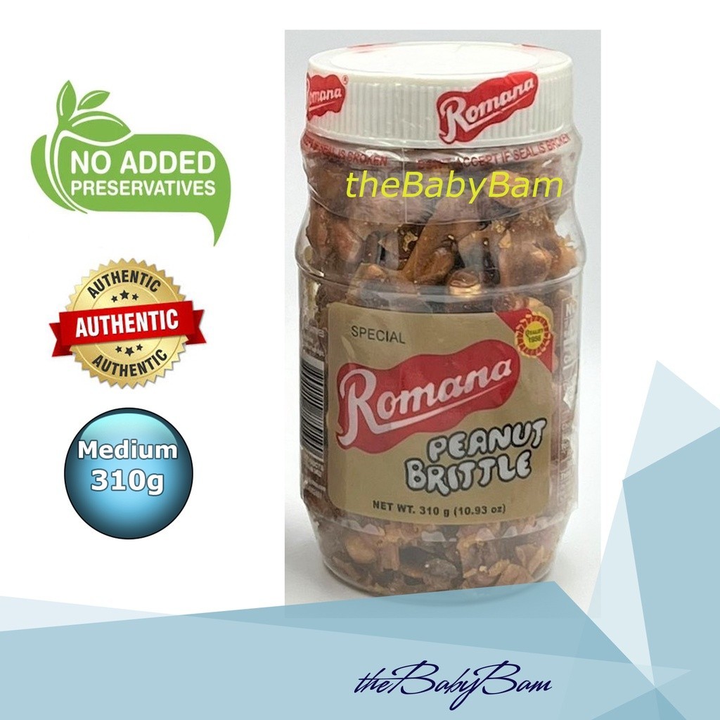 ⊕ ﹊ ๑ Romana Peanut Brittle Baguio Pasalubong | Shopee Philippines